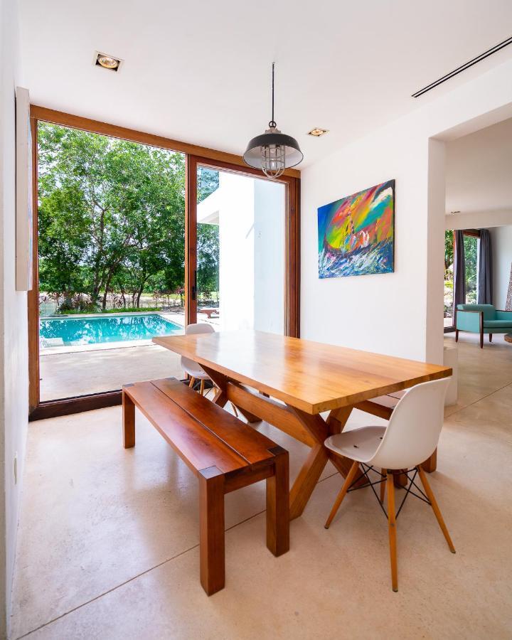 Tulum Country Club Private Villa With Pool 18 People ภายนอก รูปภาพ
